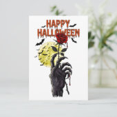 halloween einladung (Stehend Vorderseite)