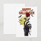 halloween einladung (Vorne/Hinten)