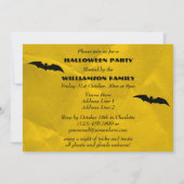 Halloween Einladung (Rückseite)