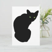 Halloween Einladung (Stehend Vorderseite)