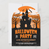 Halloween Einladung (Vorderseite)