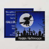 Halloween Einladung (Vorne/Hinten)