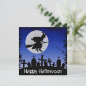 Halloween Einladung (Stehend Vorderseite)