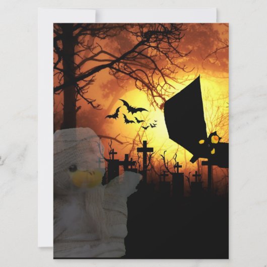 Halloween Einladung (Vorderseite)