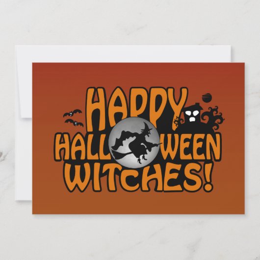 Halloween Einladung (Vorderseite)