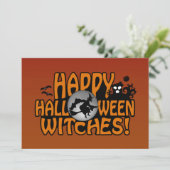 Halloween Einladung (Stehend Vorderseite)