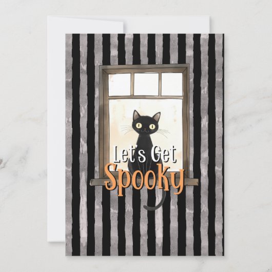 Halloween Einladung (Rückseite)