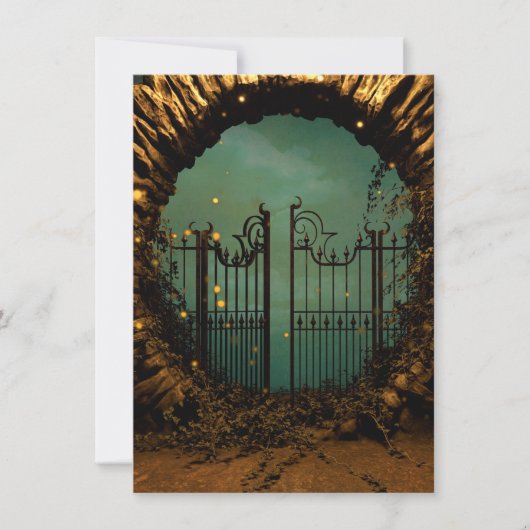 Halloween Einladung (Vorderseite)