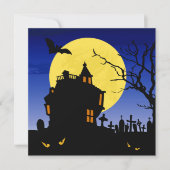 Halloween Einladung (Vorderseite)