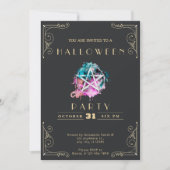 Halloween Einladung (Vorderseite)