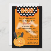 Halloween Einladung (Vorderseite)