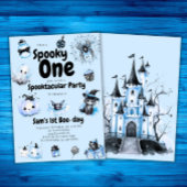 Halloween Einladung Boys Spooky 1.