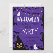 Halloween-Einladung Einladung (Vorderseite)