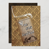 Halloween-Einladung Einladung (Vorne/Hinten)