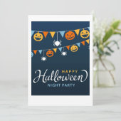 Halloween-Einladung Einladung (Stehend Vorderseite)