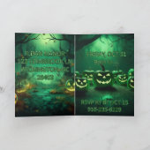 Halloween-Einladung Einladung (Innenseite)
