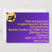 Halloween-Einladung Einladung (Rückseite)