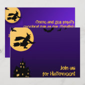 Halloween-Einladung Einladung (Vorne/Hinten)