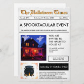 Halloween-Einladung Einladung (Vorne/Hinten)