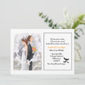 Halloween-Einladung Einladung (Stehend Vorderseite)