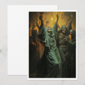 Halloween-Einladung Einladung (Vorne/Hinten)