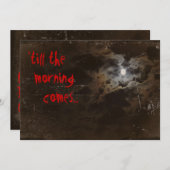 Halloween-Einladung Einladung (Vorne/Hinten)