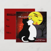 Halloween-Einladung Einladung (Vorne/Hinten)