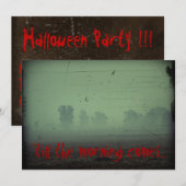 Halloween-Einladung Einladung (Vorne/Hinten)