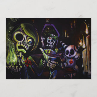 Halloween-Einladung Einladung