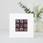 Halloween-Einladung Einladung (Stehend Vorderseite)