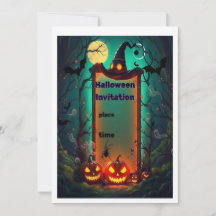 Halloween-Einladung