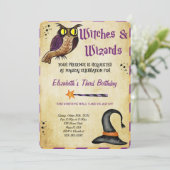 Halloween-Einladung Einladung (Stehend Vorderseite)