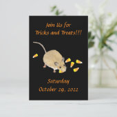 Halloween-Einladung Einladung (Stehend Vorderseite)