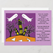 Halloween-Einladung Einladung (Vorne/Hinten)