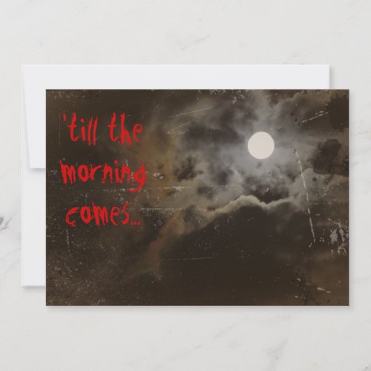 Halloween-Einladung Einladung (Vorderseite)