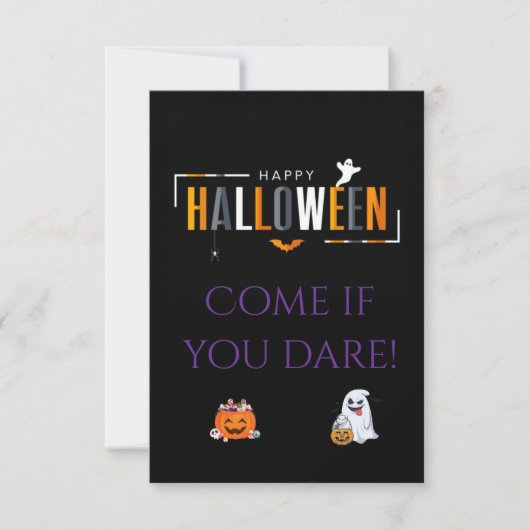 Halloween-Einladung Einladung (Vorderseite)