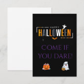 Halloween-Einladung Einladung (Vorne/Hinten)