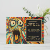 Halloween-Einladung Einladung (Stehend Vorderseite)