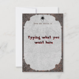 Halloween/Einladung Einladung