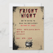 Halloween-Einladung Einladung (Vorderseite)