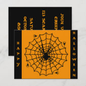 Halloween-Einladung Einladung (Vorne/Hinten)