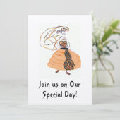 Halloween-Einladung Einladung (Stehend Vorderseite)