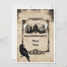 Halloween-Einladung