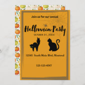Halloween-Einladung Einladung (Vorne/Hinten)