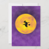 Halloween Einladung Kinderkostüm Party (Rückseite)