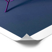 Halloween-Einladung Poster (Ecke)