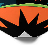 Halloween-Einladung Poster (Ecke)