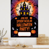 Halloween-Einladung Poster (Küche)