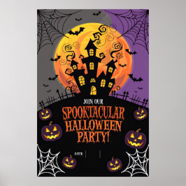 Halloween-Einladung Poster