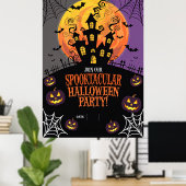 Halloween-Einladung Poster (Heimbüro)